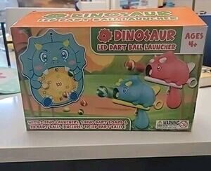 6272 NEW Dinosaur Led Dart Ball Launcher WITH 2 LAUNCHERS, 24 LED BALLS, DINO